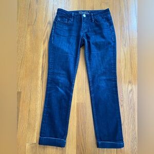 Miss Me Dark Indigo Straight Leg Jeans sz 27